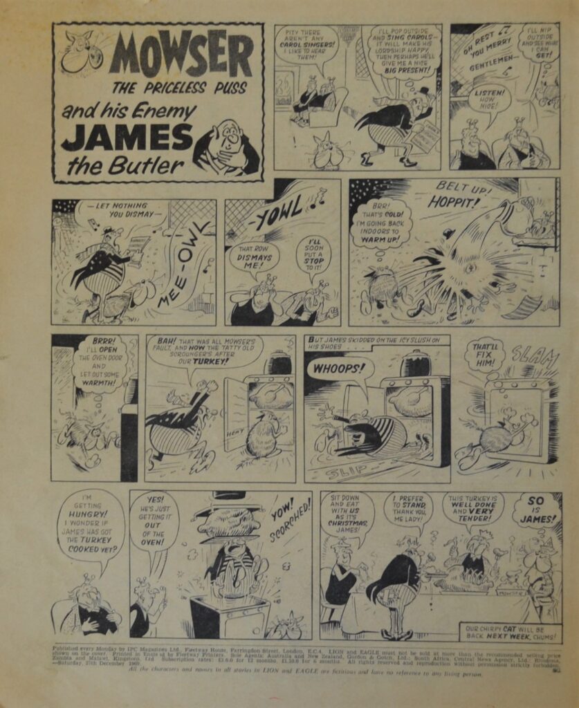 Eagle - The Modern Paper For The Modern Boy 1968 lion-and-eagle-27-december-1969-back-cover