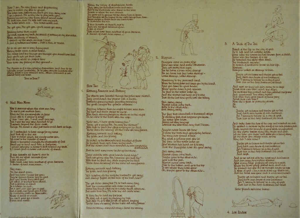 Genesis - Love Is A Trick Of The Tail a-trick-of-the-tail-gatefold-one