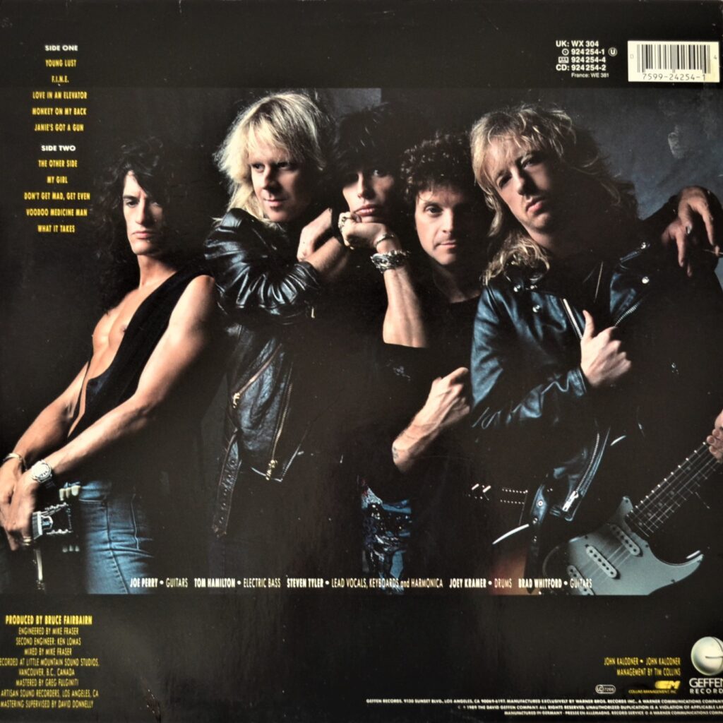 Aerosmith - Pump It Love In An Elevator! aerosmith-pump-back-cover.