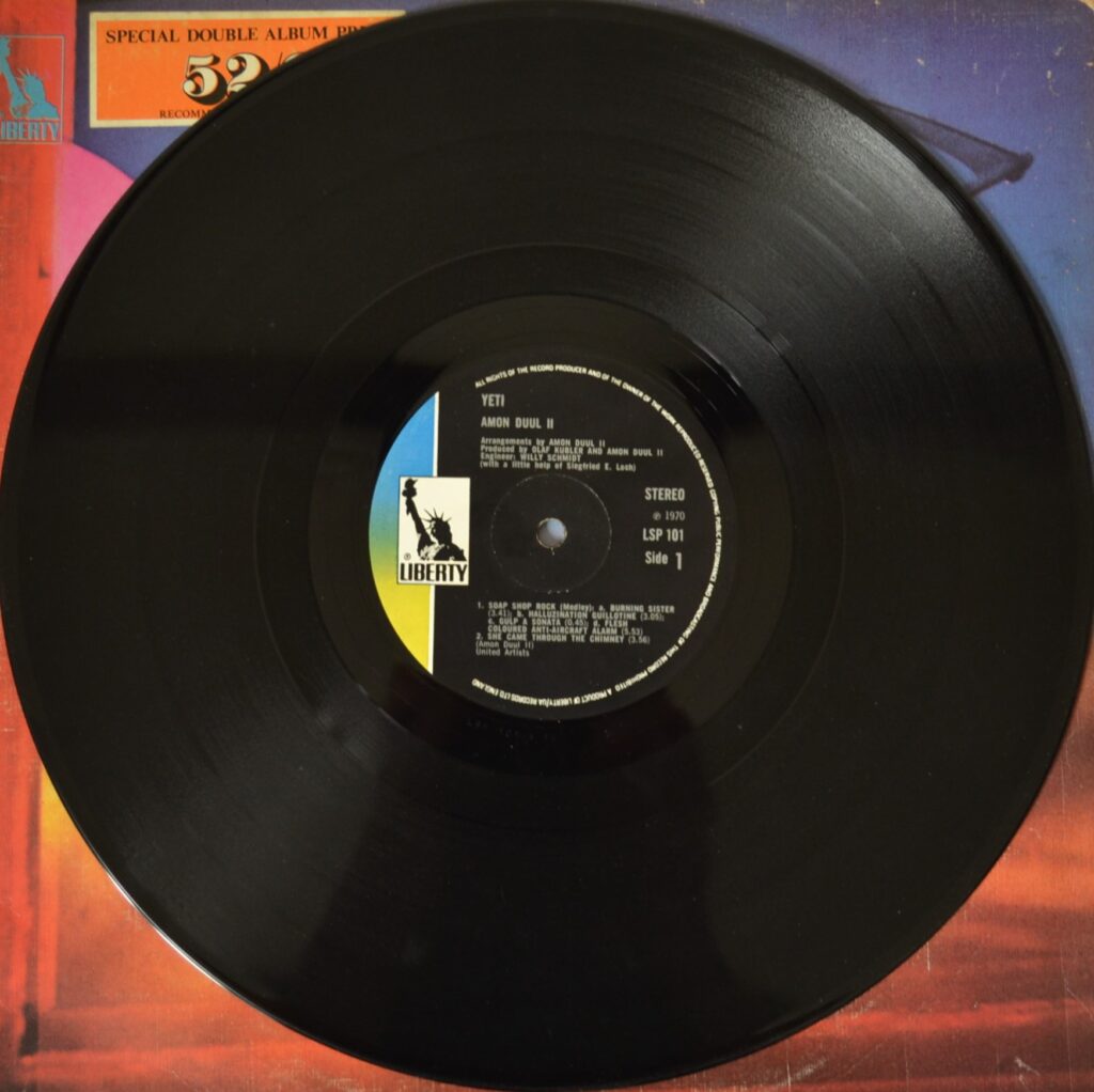 Amon Duul Ii - Yeti, Heart Is The Tree Of Life amon-duul-ii-yeti-record-one-side-one