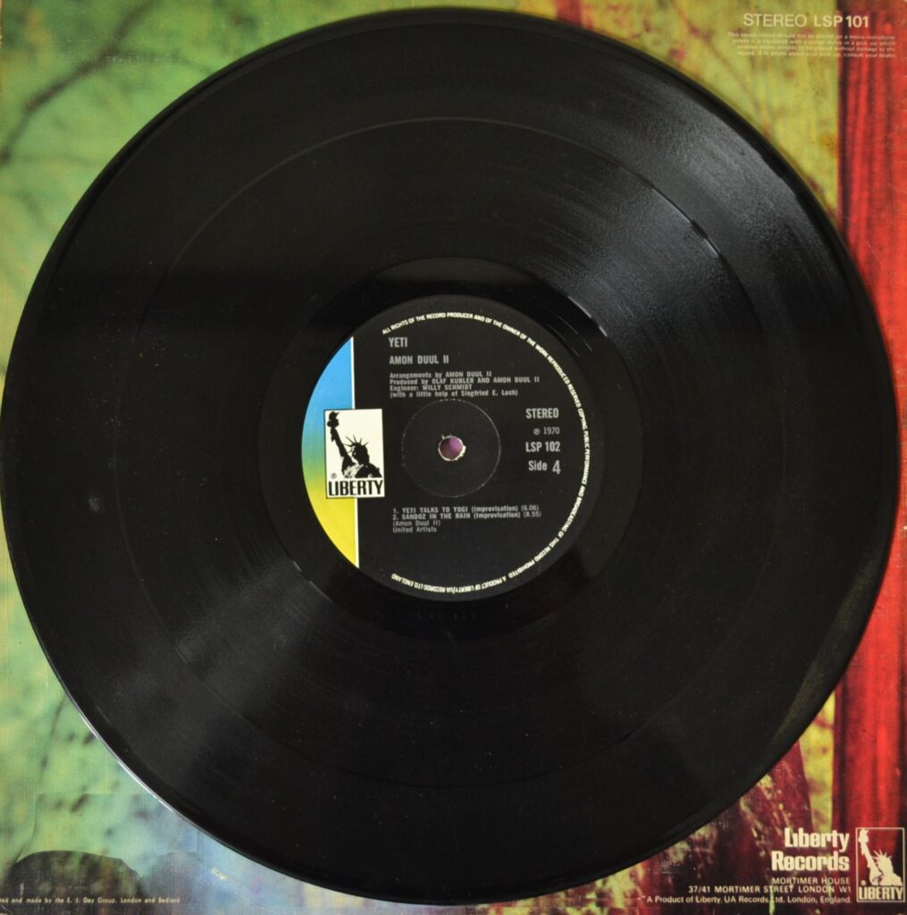 Amon Duul Ii - Yeti, Heart Is The Tree Of Life amon-duul-ii-yeti-record-two-side-four.