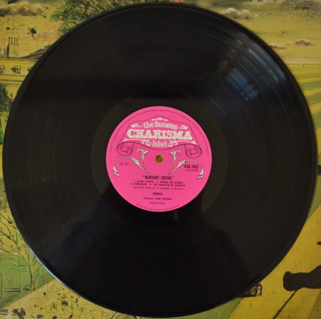 Genesis - Nursery Cryme: Son Of Gods, Afraid Of Their Love genesis-nursery-cryme-record-side-two