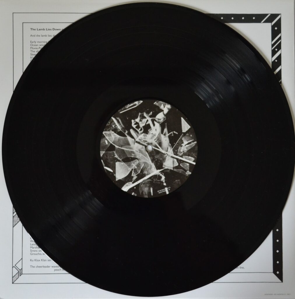 Genesis - The Lamb Lies Down On Broadway genesis-the-lamb-lies-down-on-broadway-record-one-side-two