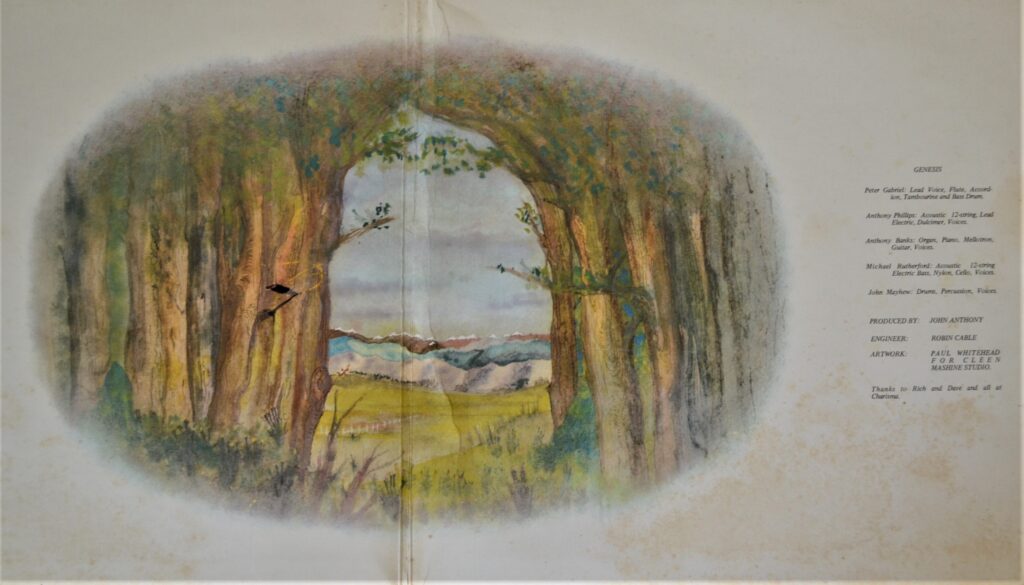 Genesis -Trespass ?, Dwelt In Peace And Love genesis-trespass-gatefold-one-scaled