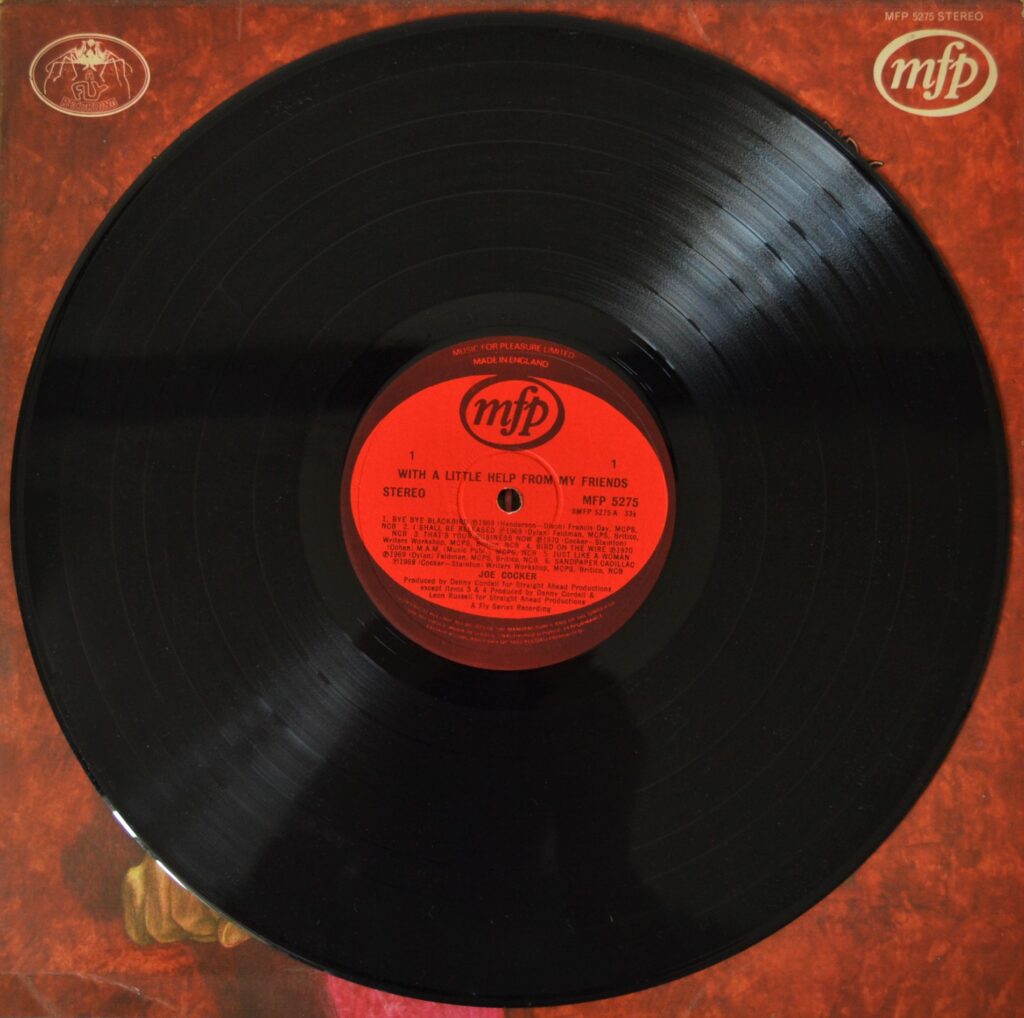 Joe Cocker - With A Little Help From My Friends - When My Love Is Away joe-cocker-with-a-little-help-from-my-friends-record-side-one