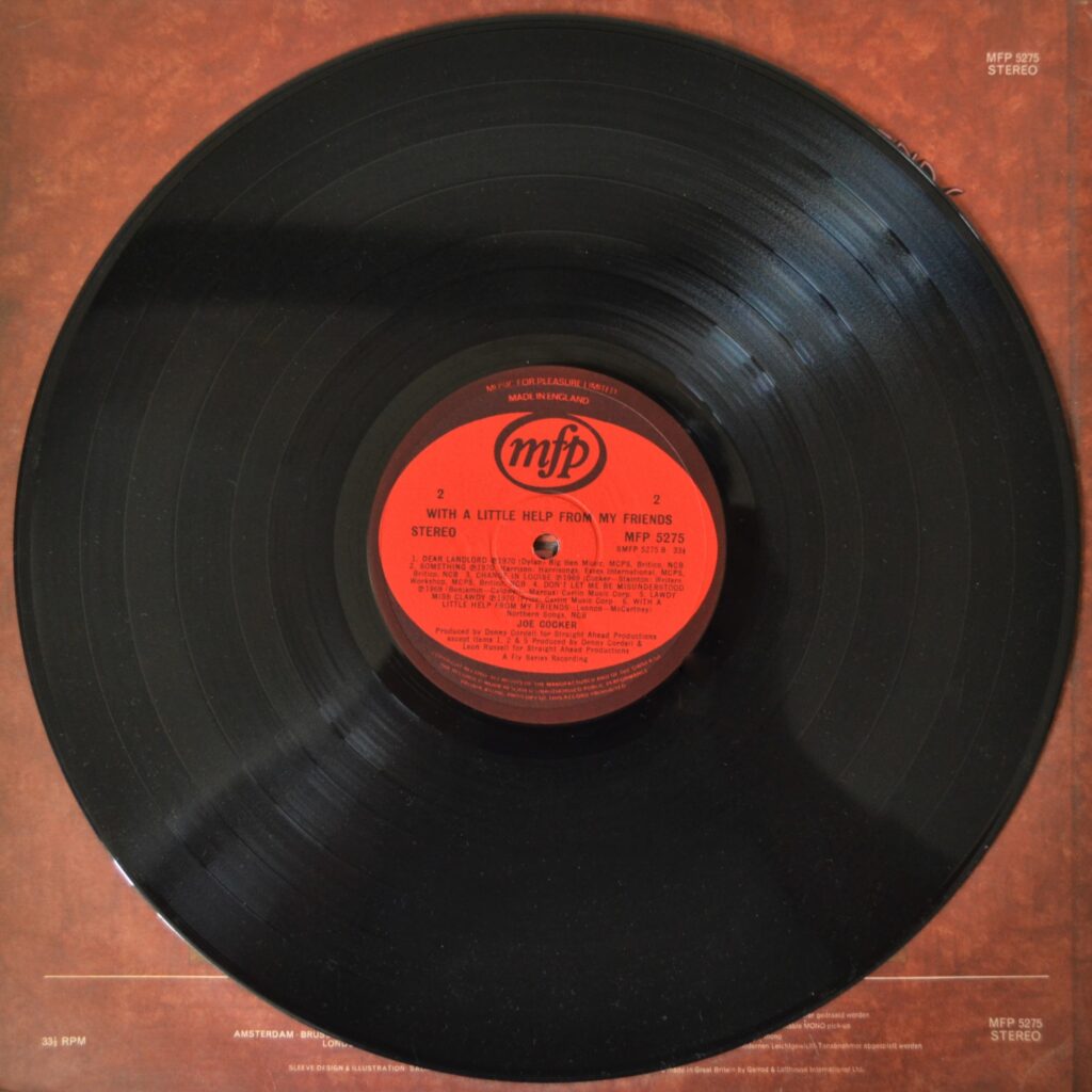 Joe Cocker - With A Little Help From My Friends - When My Love Is Away joe-cocker-with-a-little-help-from-my-friends-record-side-two