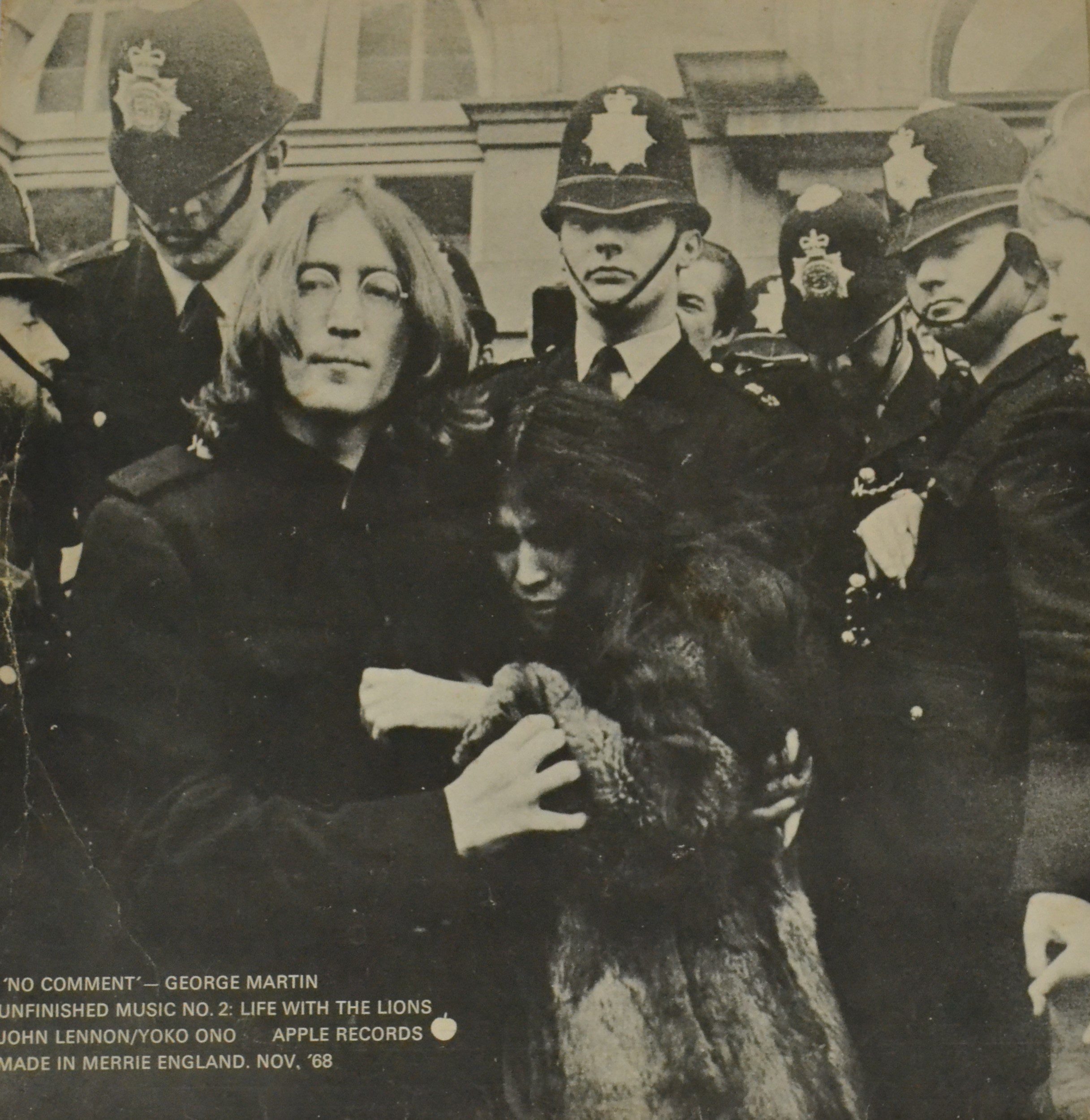 Unlock The World Of Ultra-Rare Collectibles john-lennon-and-yoko-ono-unfinished-music-nr-2.-back-cover-life-with-the-lions