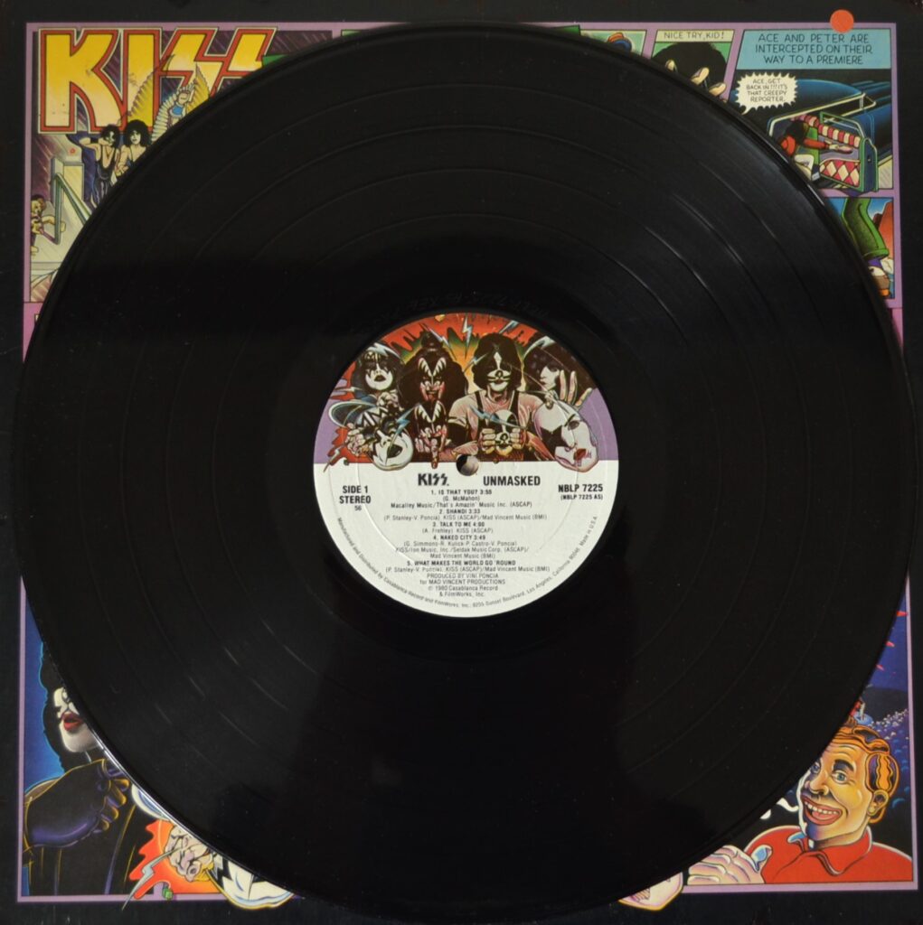 Kiss - Unmasked, A Fool Dreamin' On My Life kiss-unmasked-record-one