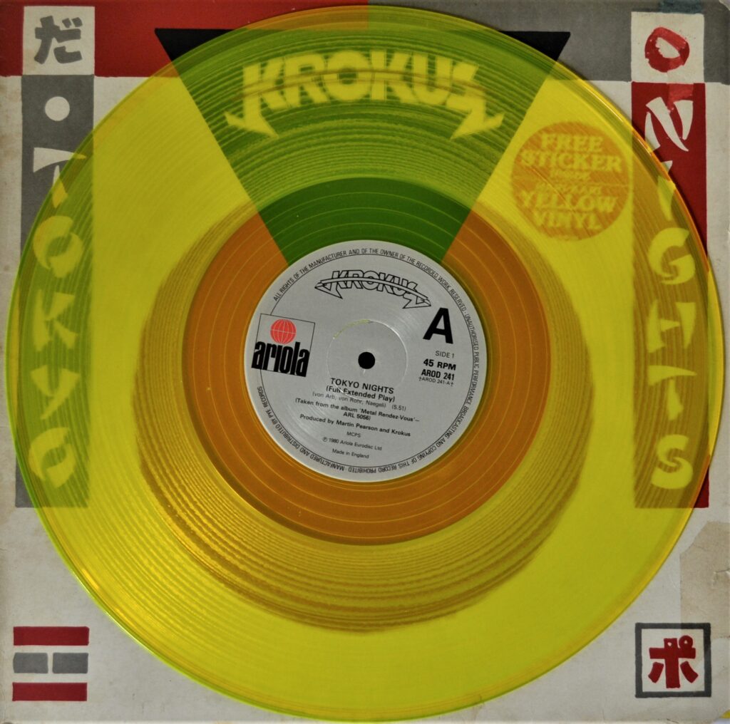 Krokus - Tokyo Nights, I Stayed In A Life Dream krokus-tokyo-nights-record-side-one