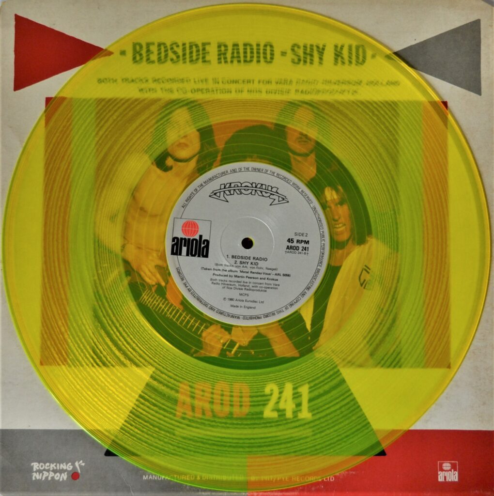 Krokus - Tokyo Nights, I Stayed In A Life Dream krokus-tokyo-nights-record-side-two