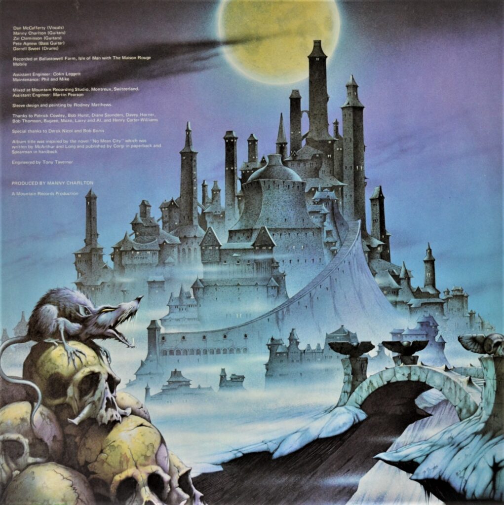 Nazareth - No Mean City, My Ticket To Your Fortune Heart nazareth-no-mean-city-inner-sleeve-one