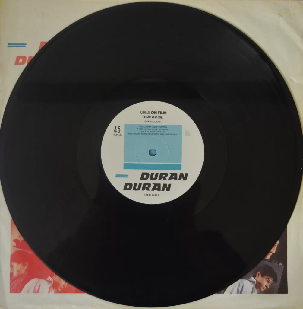Duran Duran - Girls On Film And Crowd All Love duran-duran-girls-on-film-record-side-one