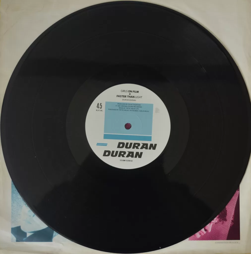 Duran Duran - Girls On Film And Crowd All Love duran-duran-girls-on-film-record-side-two