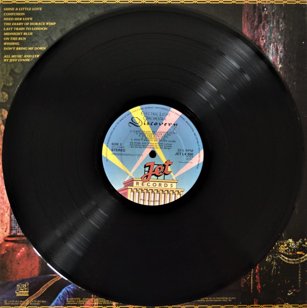 Electric Light Orchestra - Discovery And Shine A Little Love electric-light-orchestra-discovery-record-side-two