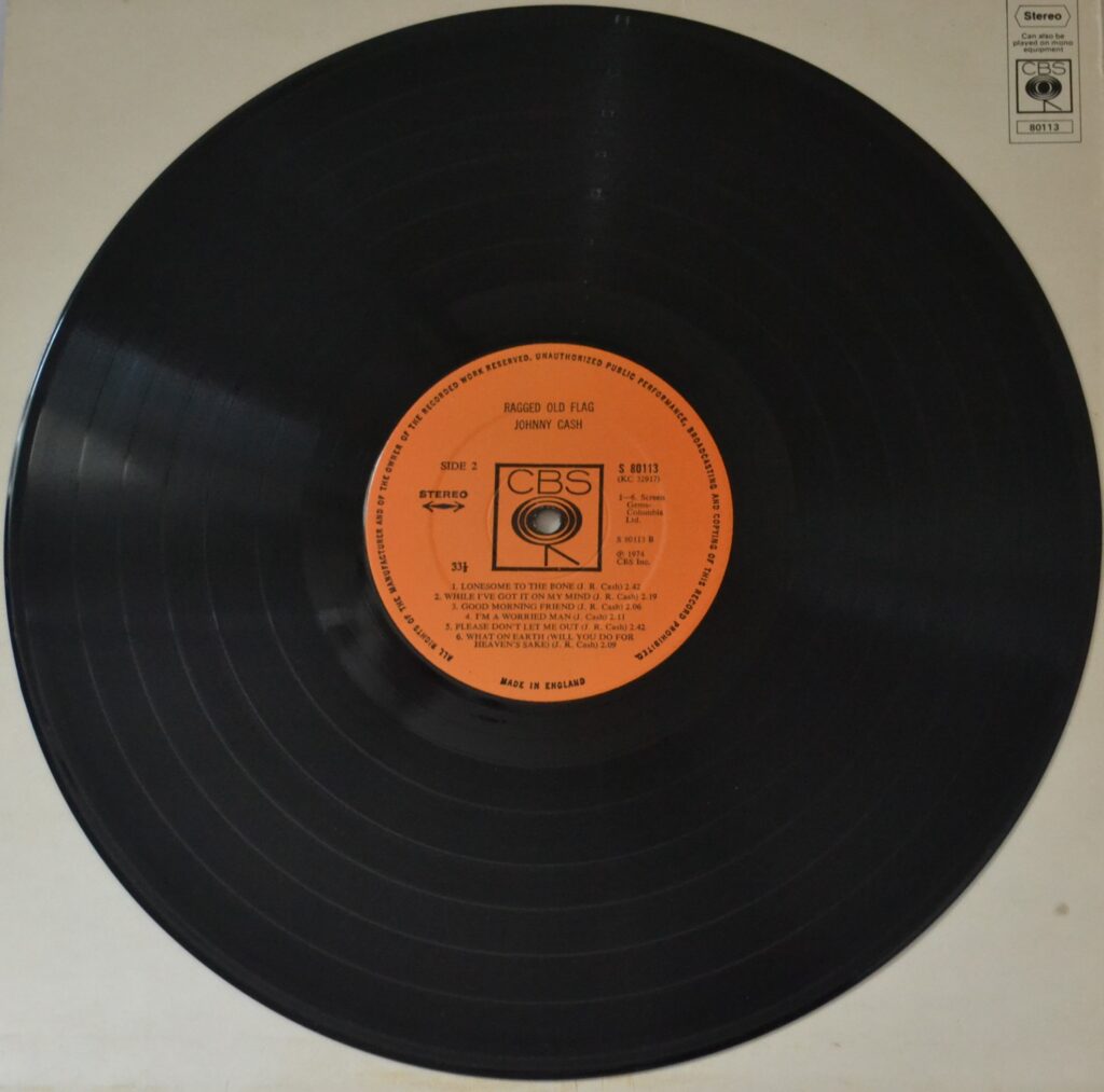 Johnny Cash - Ragged Old Flag, King Of The Hill johnny-cash-ragged-old-flag-record-side-two-1.