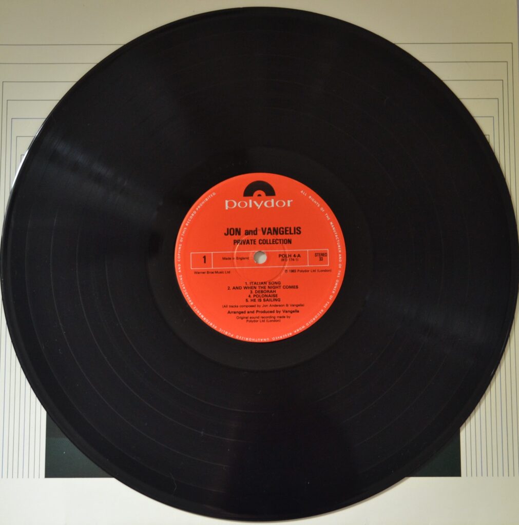Jon And Vangelis - Private Collection jon-and-vangelis-private-collection-record-side-one