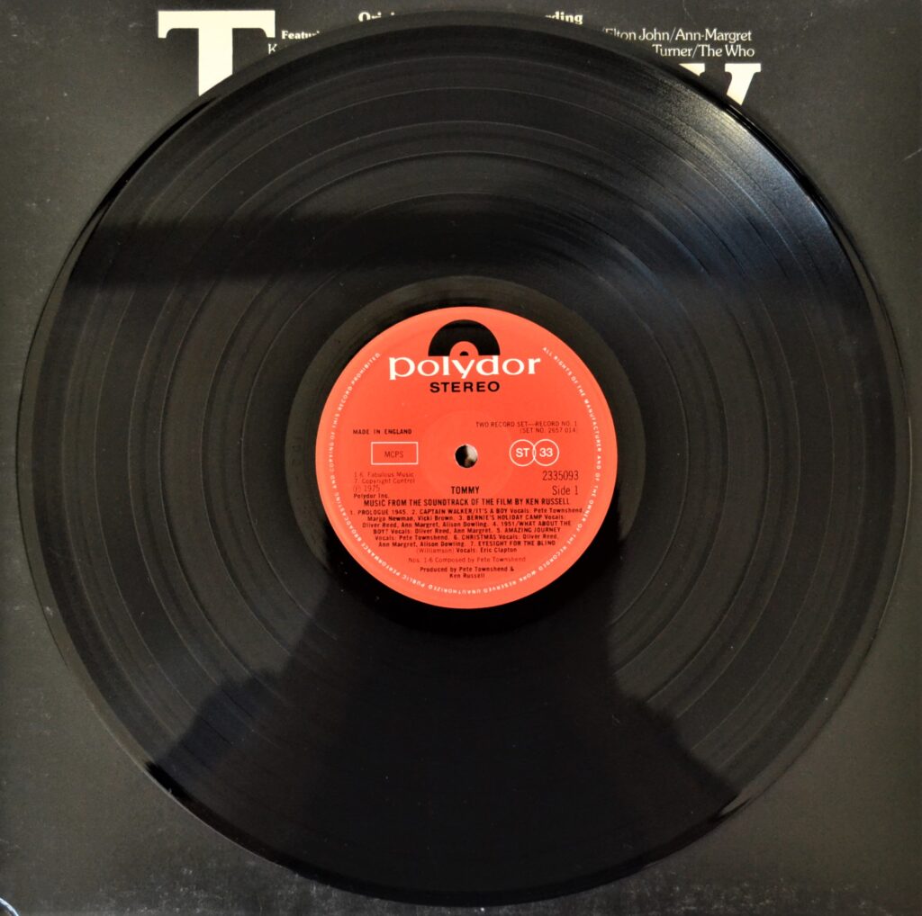 The Movie Tommy - I Believe In Love tommy-record-side-one
