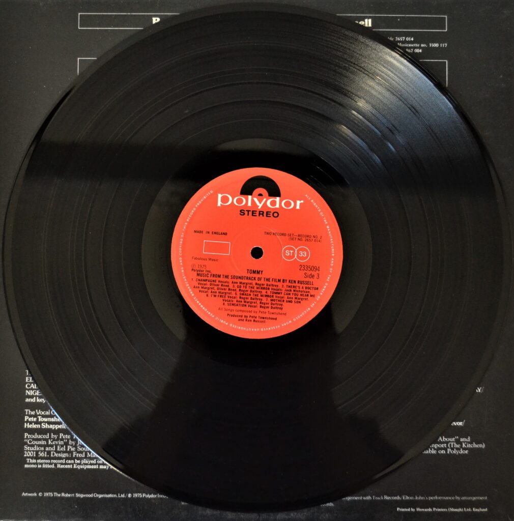 The Movie Tommy - I Believe In Love tommy-record-side-three