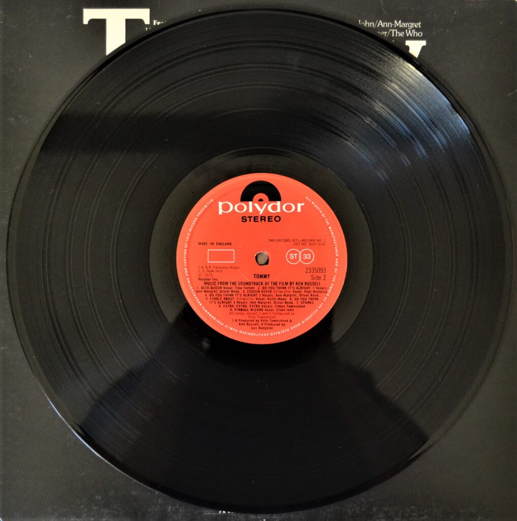 The Movie Tommy - I Believe In Love tommy-record-side-two
