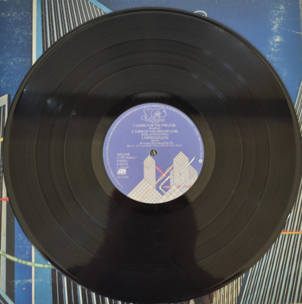 Yes - Going For The One And Wonderous Stories yes-going-for-the-one-record-side-one.