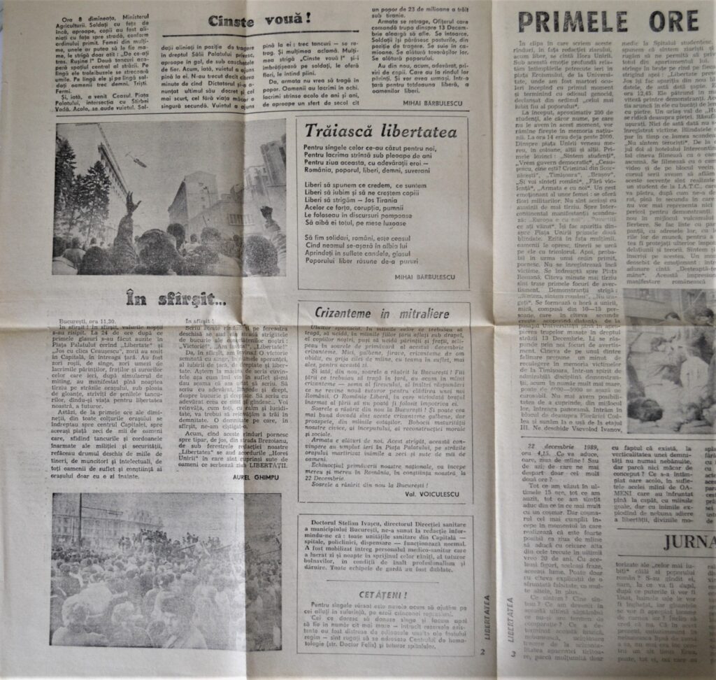 Libertatea: A Pioneering Odyssey In The Pursuit Of Truth libertatea-an-1-nr-1-pagina-2-si-3.