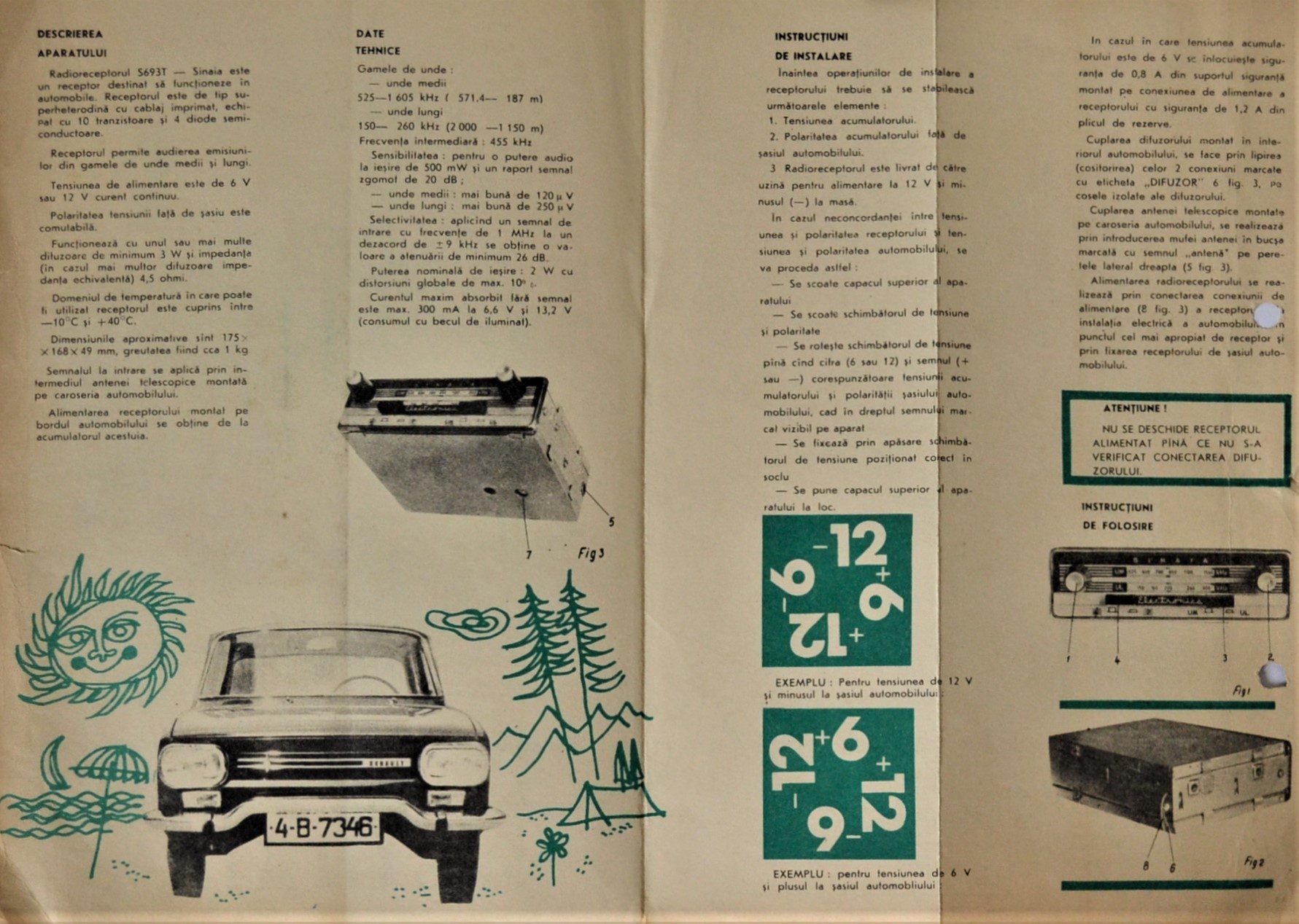 radioreceptor auto sinaia 2