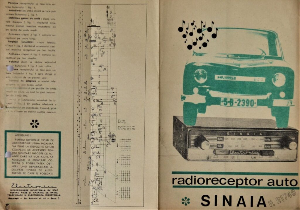 Sinaia Radio: Blend Of Vintage World And Modern Sonic adioreceptor-auto-sinaia-3-