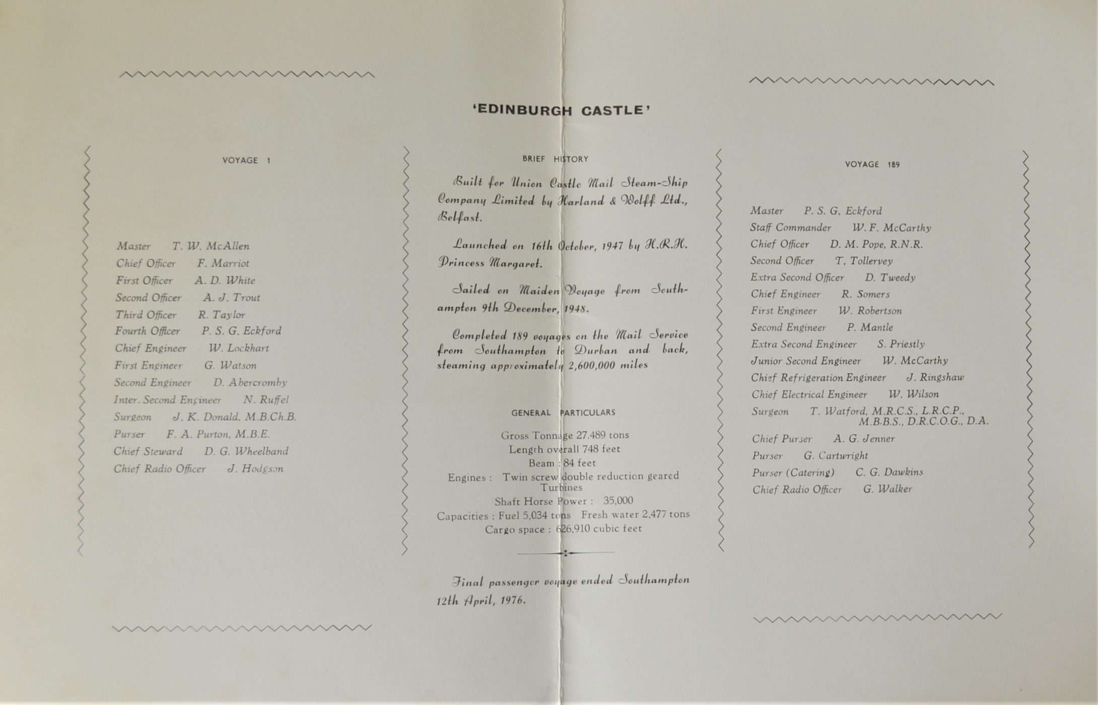 RMS-Edinburgh-Castle-April-1976-page-2-and-3.
