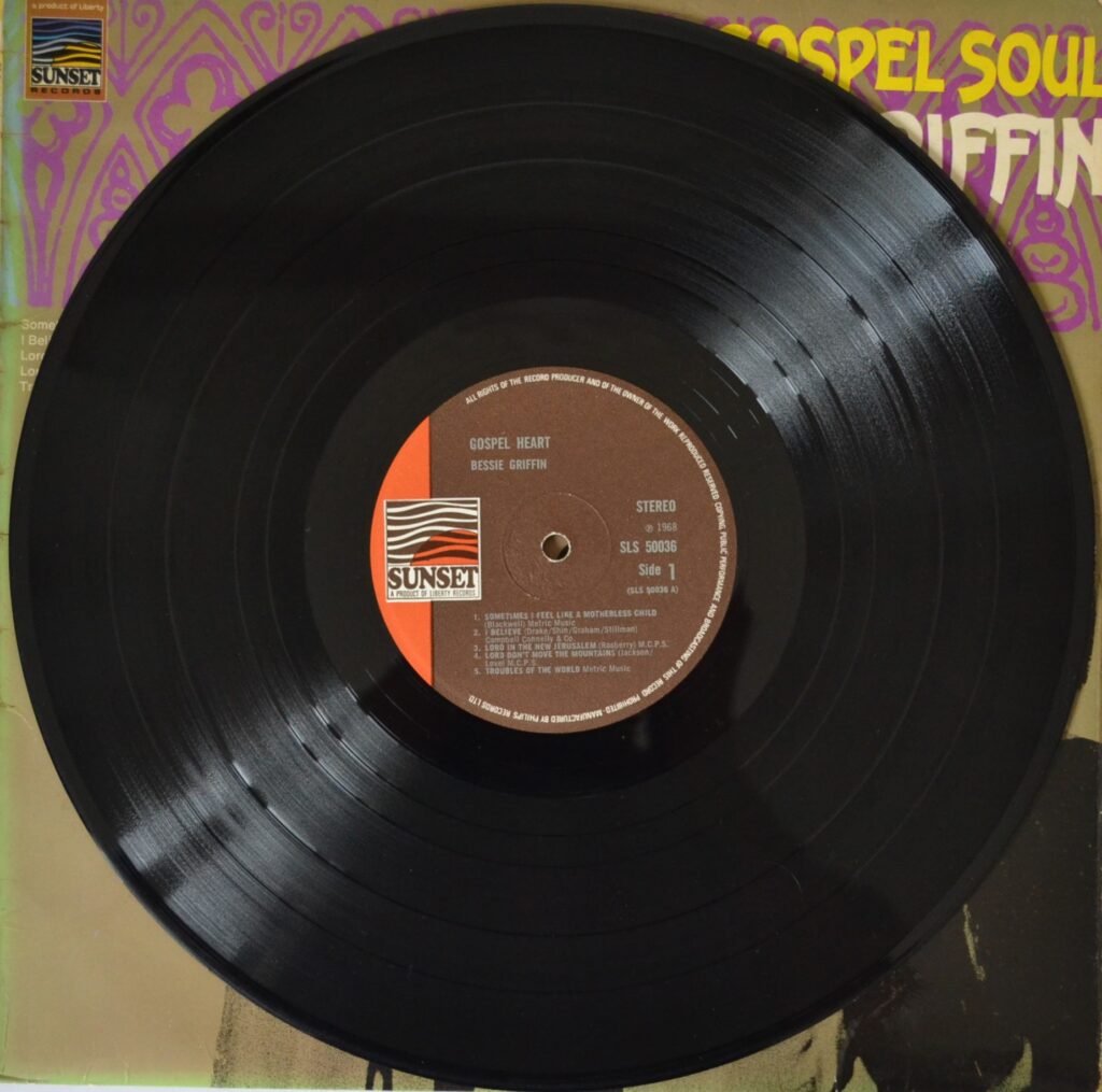 Bessie Griffin - Gospel Soul And Troubles Of The World bessie-griffin-gospel-soul-record-side-one.