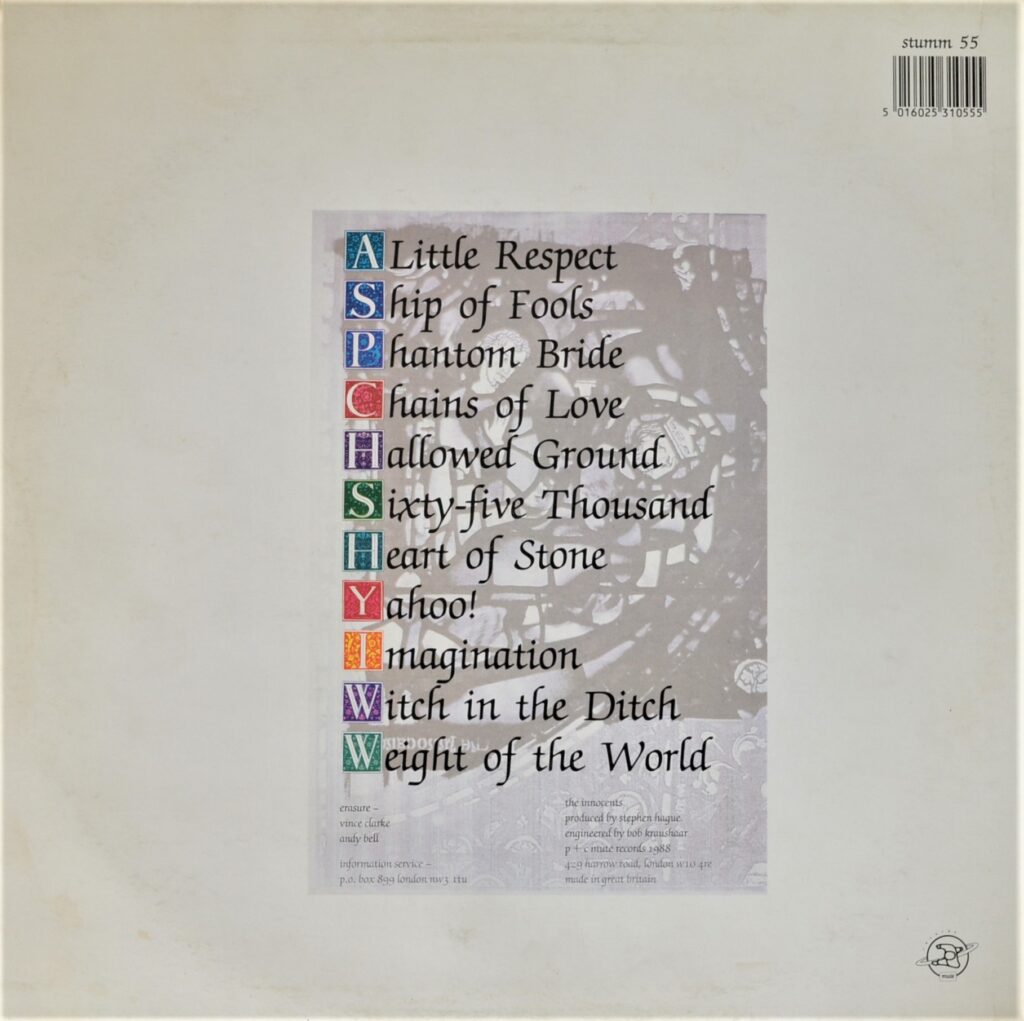 Erasure - The Innocents: Love Not War erasure-the-innocents-back-cover.