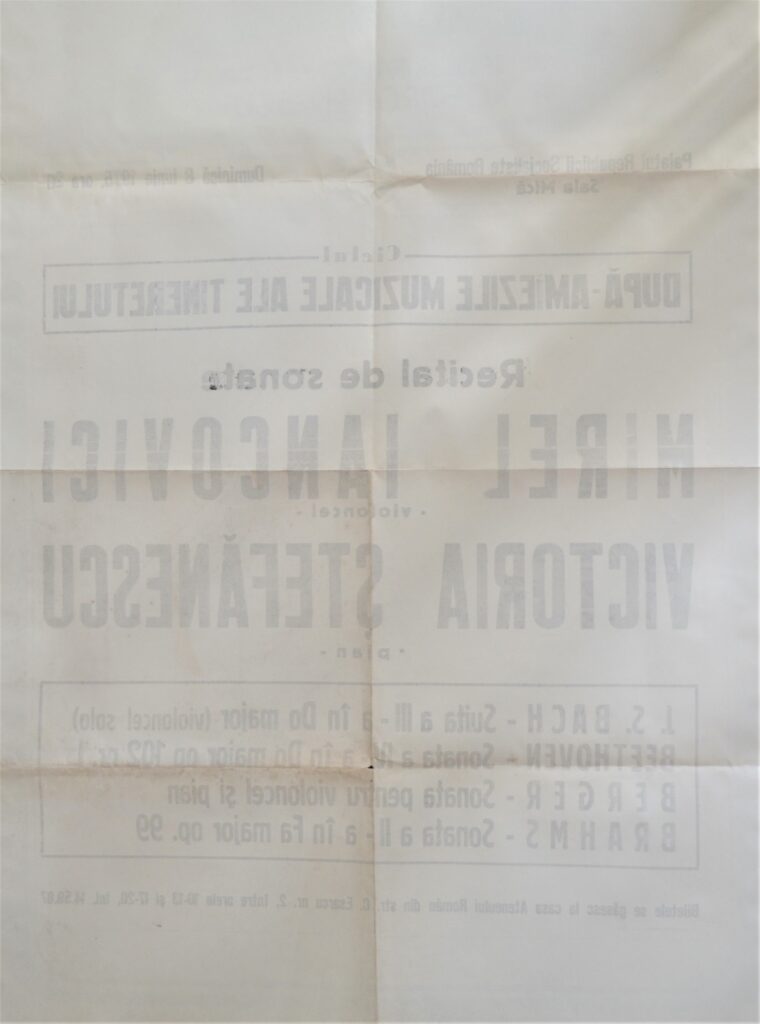 Filarmonica George Enescu Poster: A Love Letter To Timeless Elegance filarmonica-george-enescu-1975-back