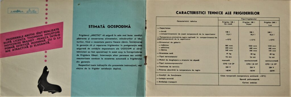 Free Manual For Demystifying Your Arctic Compressor Refrigerator instructiuni-de-folosire-pentru-frigidere-cu-compresor-arctic-pagini-2-si-3