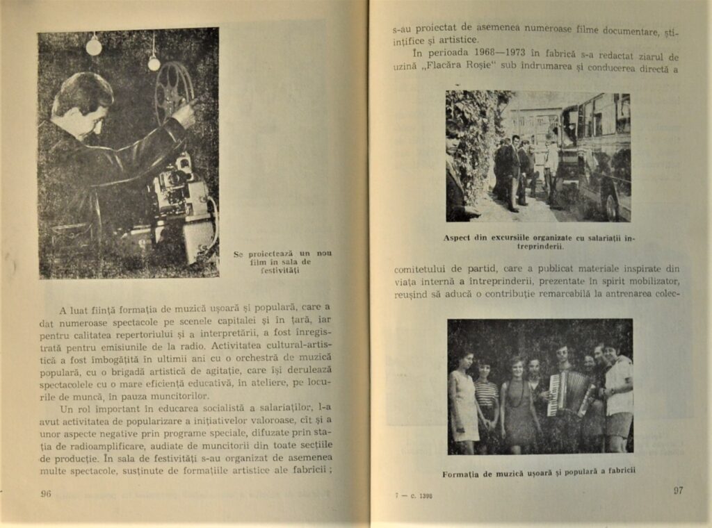 Red Flame Plant In Bucharest - Dead In The Void flacara-rosie-bucuresti-semicentenar-1924-1974-pages-96-and-97