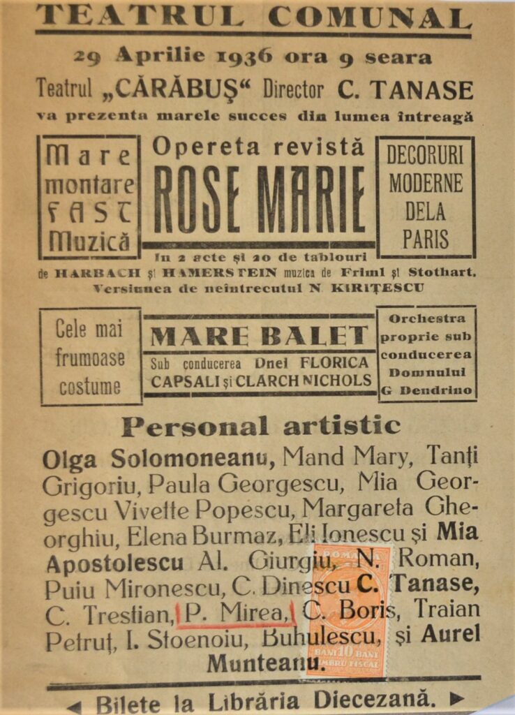 'Rose-Marie' - A Theatrical Time Capsule Of Interwar Splendor teatrul-comunal-rose-marie