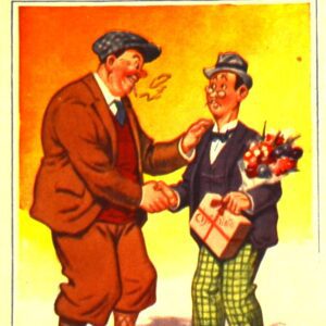 postcard-silver-wedding-day-congratulations-old-man-thats-the-first-twenty-five-years-over