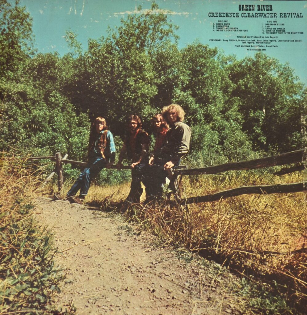 Creedence Clearwater Revival - Green River And The Night Time Is The Right Time creedence-clearwater-revival-green-rive-back-cover