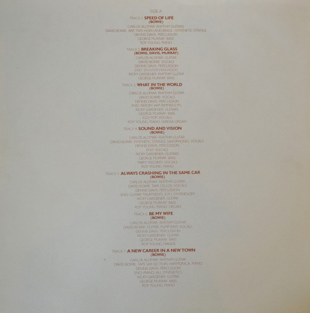 David Bowie - Low On Speed Of Life david-bowie-low-inner-sleeve-one