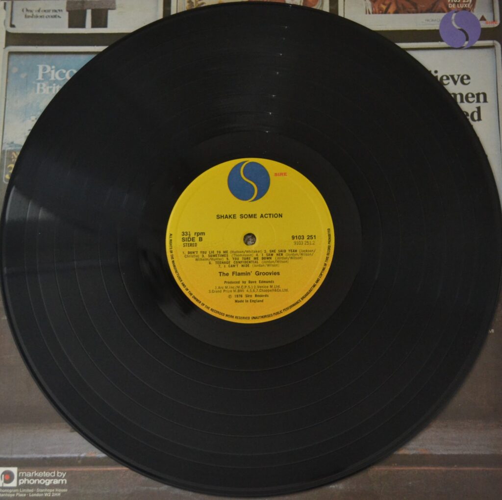 Flamin Groovies - Shake Some Action, I Wanna Make Love To You flamin-groovies-shake-some-action-record-side-two.