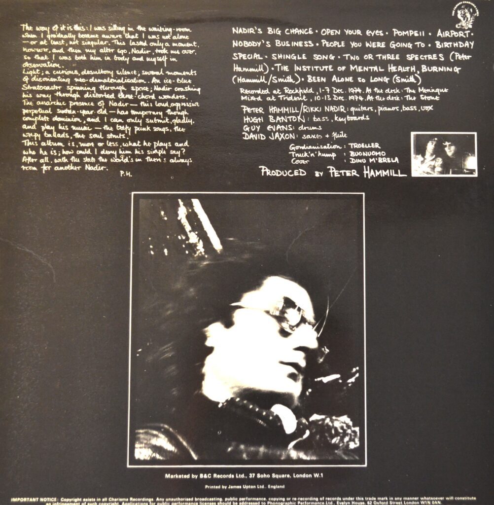 Peter Hammill - Nadir'S Big Chance And City That We Love peter-hammil-nadir-s-big-chance-back-cover.