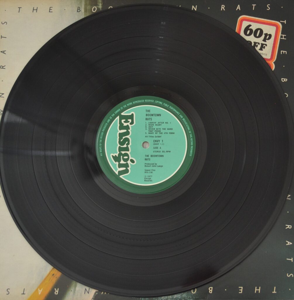 The Boomtown Rats - Never Bite The Hands That Feeds the-boomtown-rats-record-side-one.