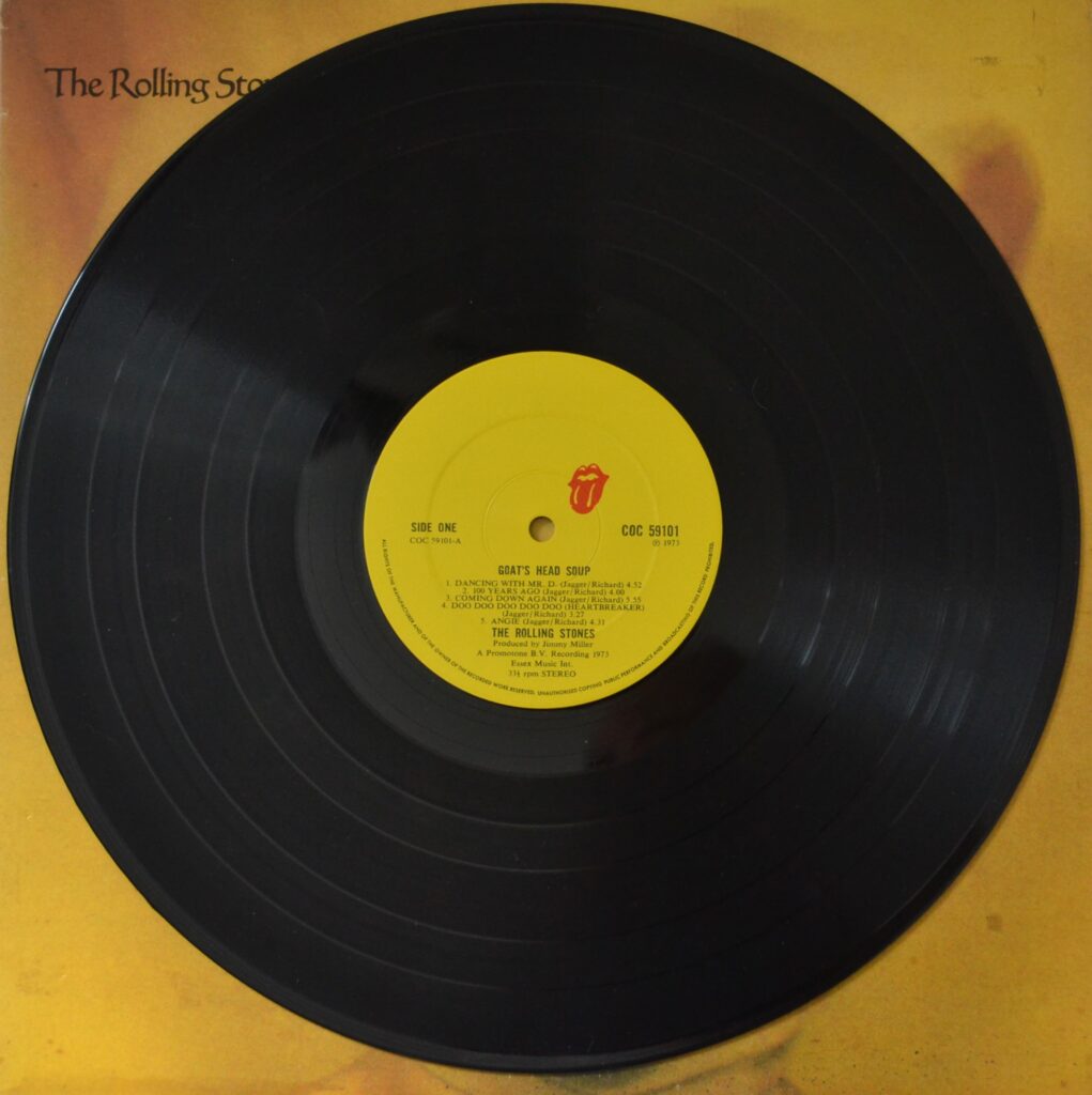 The Rolling Stones – Goats Head Soup, Hide Your Love the-rolling-stones-goats-head-soup-record-side-one.