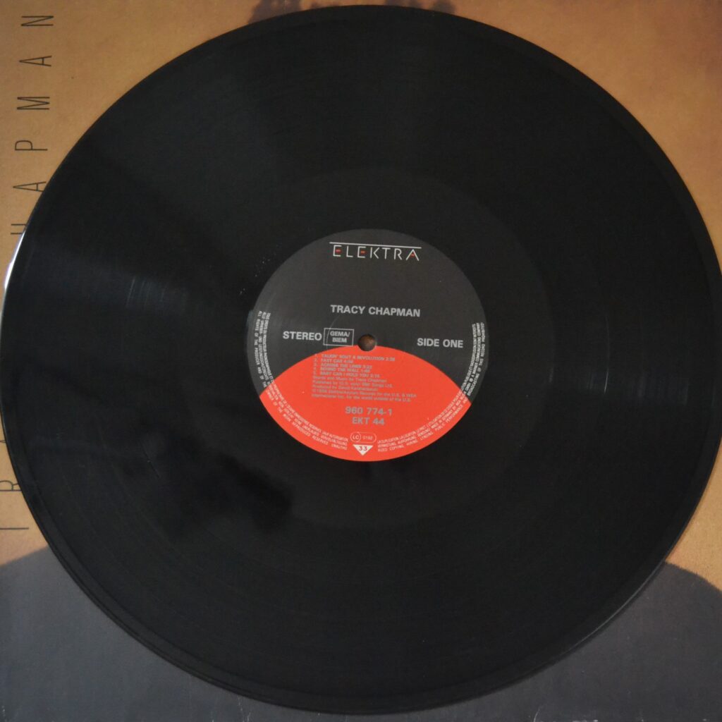 Tracy Chapman - Any Love From You tracy-chapman-record-side-one.