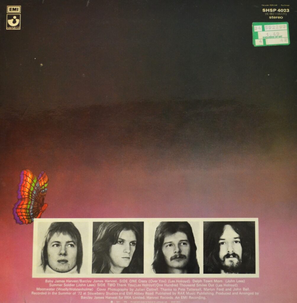 Barcley James Harvest - Baby James Harvest And Crazy (Over You) barclay-james-harvest-baby-james-harvest-back-cover