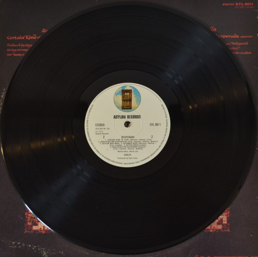 Eagles - Desperado And A Certain Kind Of Fool eagles-desperado-record-side-two