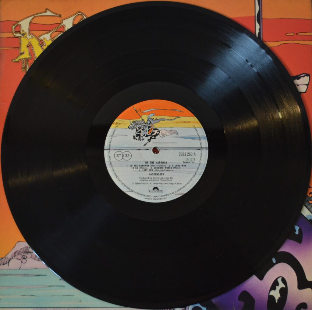 Hackensack - Up The Hardway And Goodbye World hackensack-up-the-hard-way-record-side-one