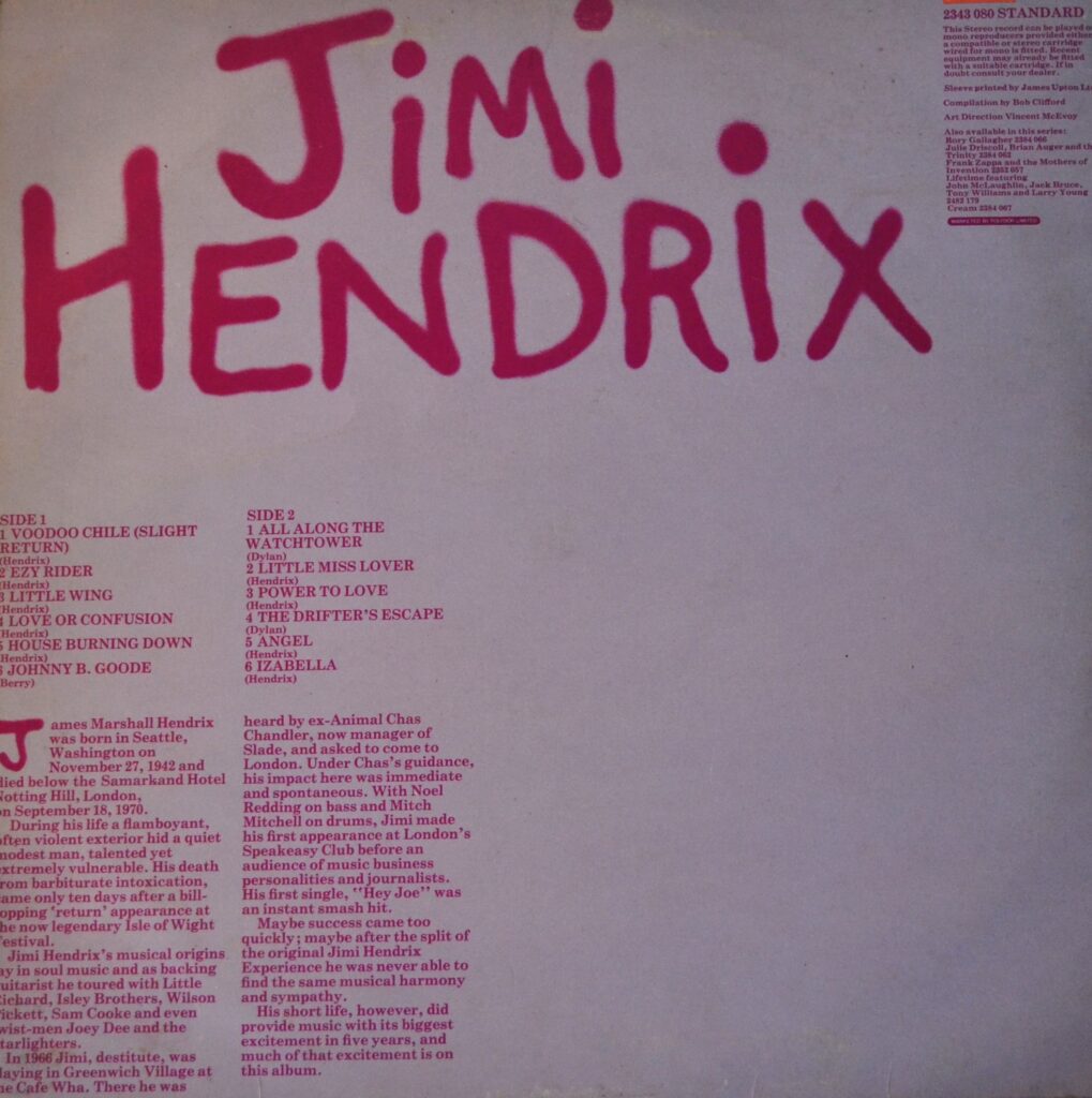 Jimi Hendrix - Power Of Love jimi-hendrix-back-cover