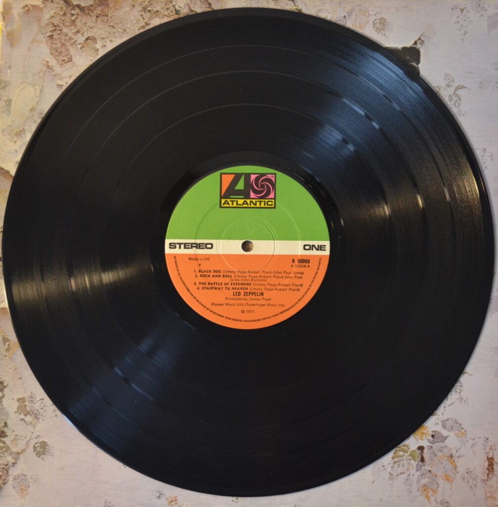 Led Zeppelin- Untitled And The Wrath Of The Gods led-zeppelin-untitled-record-side-one