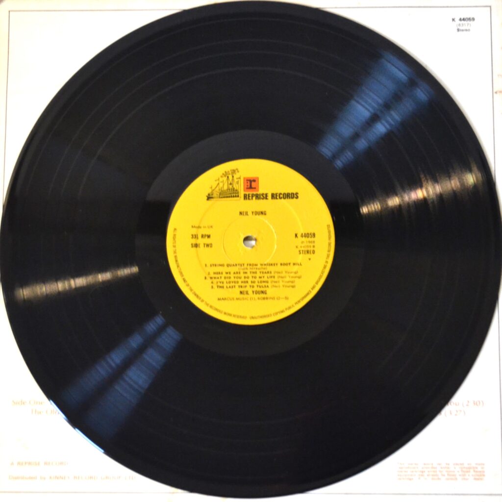 Neil Young'S Album - I'Ve Love Her So Long neil-young-album-record-side-two