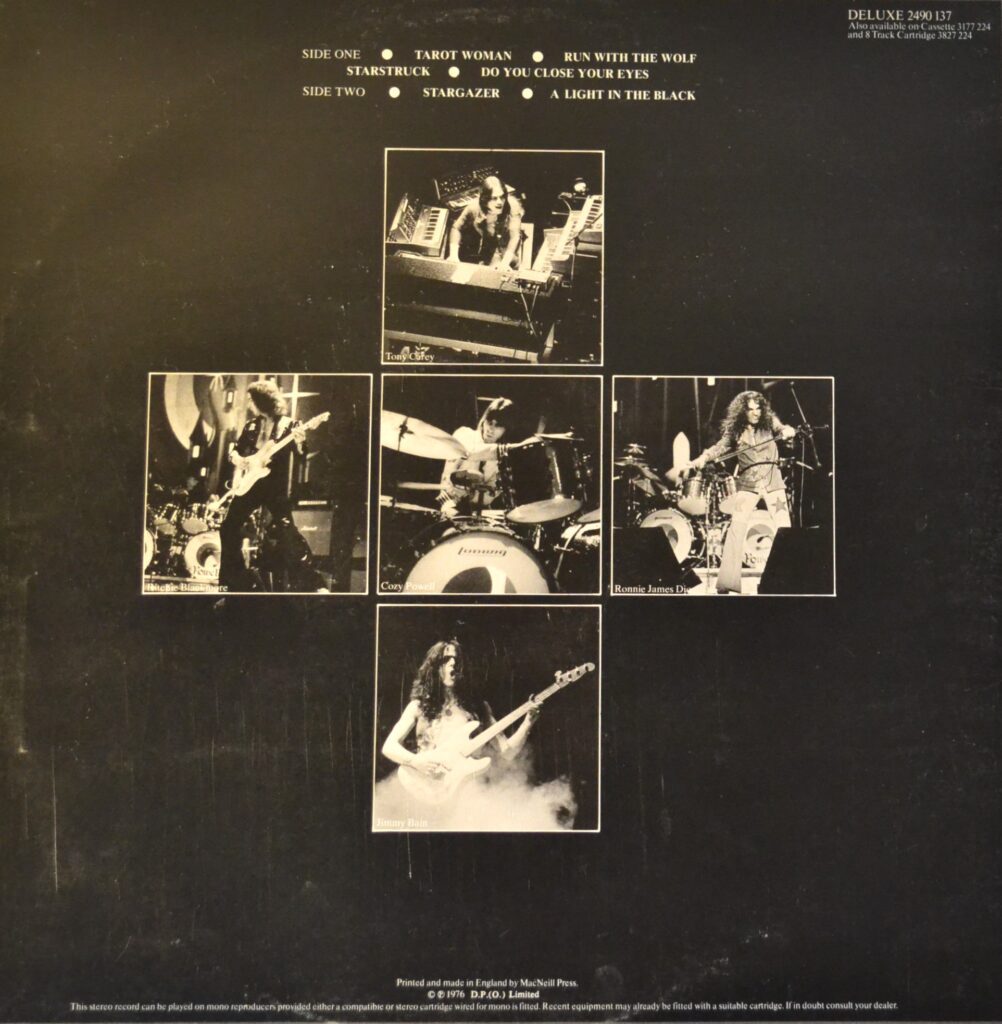 Rainbow - Rising Due To Her Love Is Like A Knife rainbow-rising-back-cover.