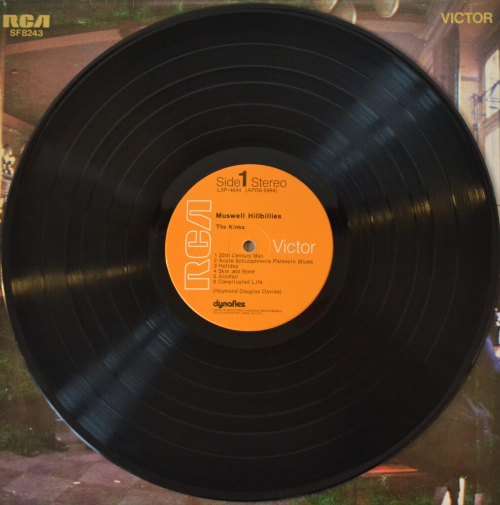 The Kinks - Muswell Hillbillies With Their Complicated Life the-kinks-muswell-hillbillies-record-side-one